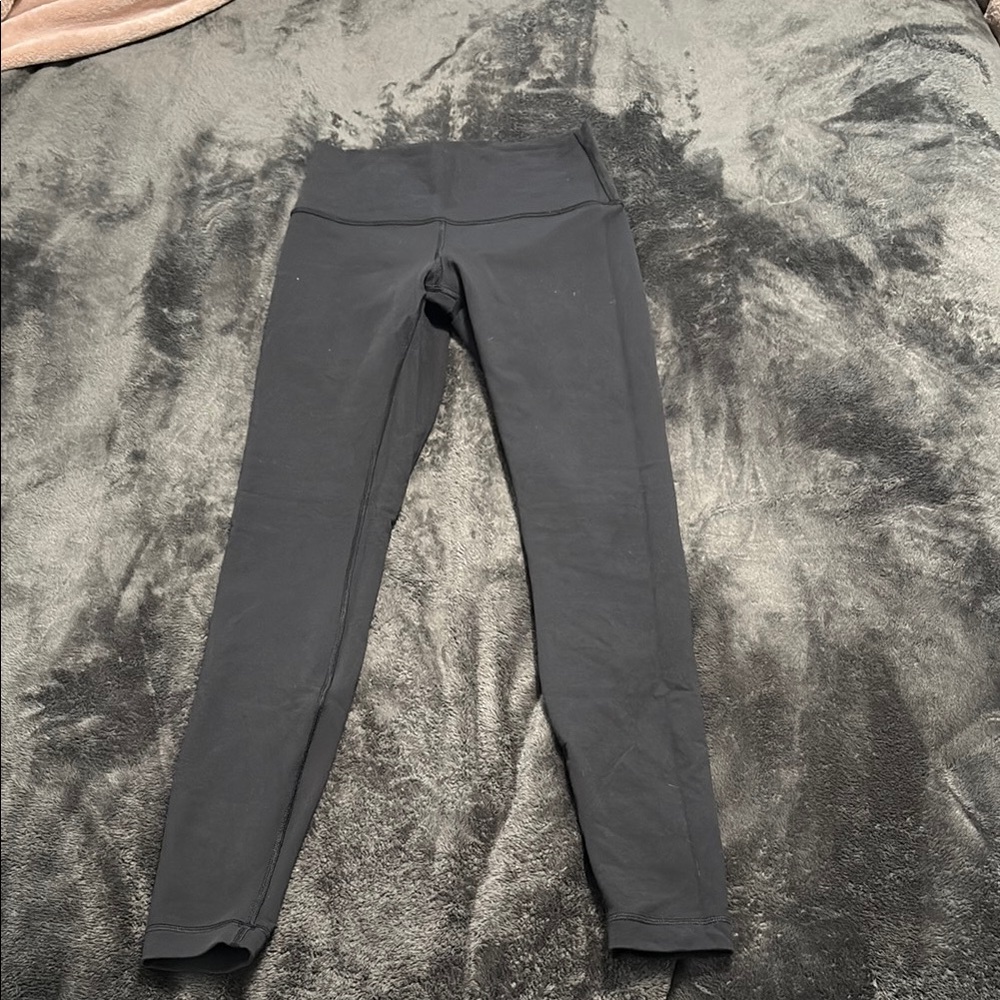 Lululemon wunder under Black High-Waisted Leggings